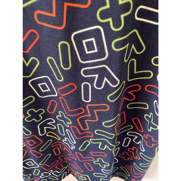 Lularoe Classic T Gray with multicolor shapes XL EUC - Picture 8 of 8